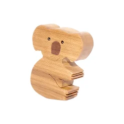 Wooden Koala Figure