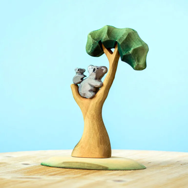 Wooden Koala, Joey & Tree Set *EXCLUSIVE TO HGD*