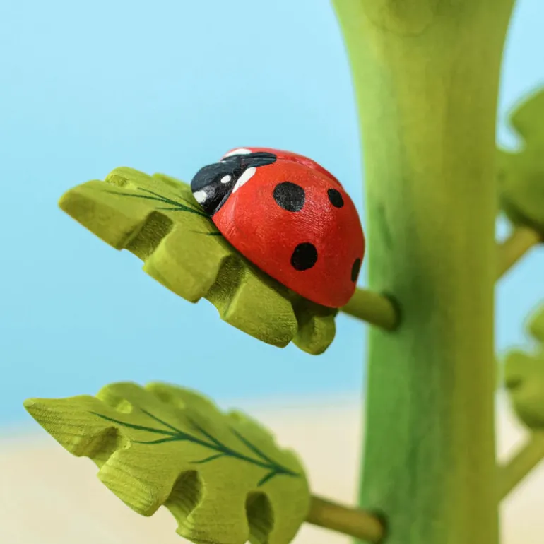 Wooden Ladybug