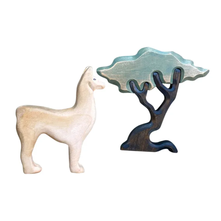 Wooden Llama