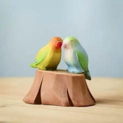 Wooden Love Bird - Green