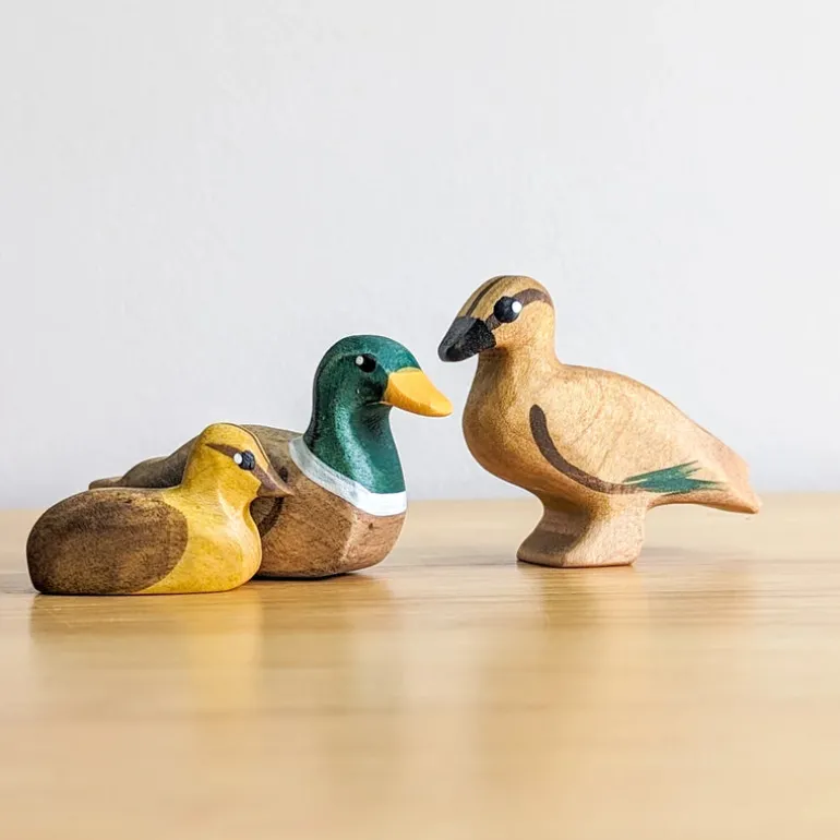 Wooden Mallard Duck