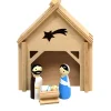 Wooden Manger Set