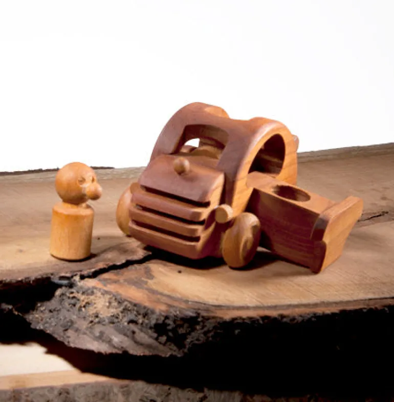 Wooden Mini Cab - Toby