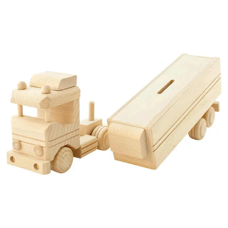 Wooden Money Box Truck - Diego