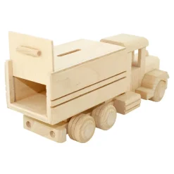 Wooden Money Box Truck Small - Jessie
