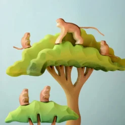 Wooden Monkey - Mother