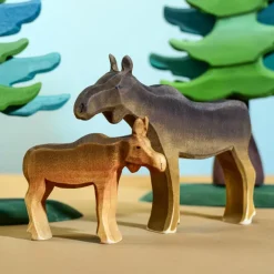 Wooden Moose - Calf