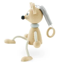 Wooden Mouse On Spring Toy - Huey