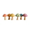 Wooden Mushrooms