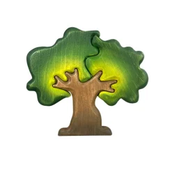Wooden Oak Tree - Summer