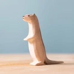 Wooden Otter - Curious