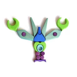 Wooden Peacock Puzzle