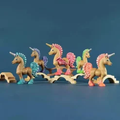 Wooden Pegasus Unicorn