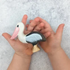 Wooden Pelican - Standing