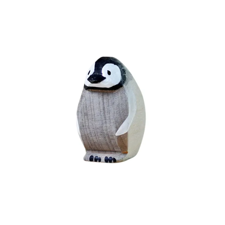 Wooden Penguin Chick