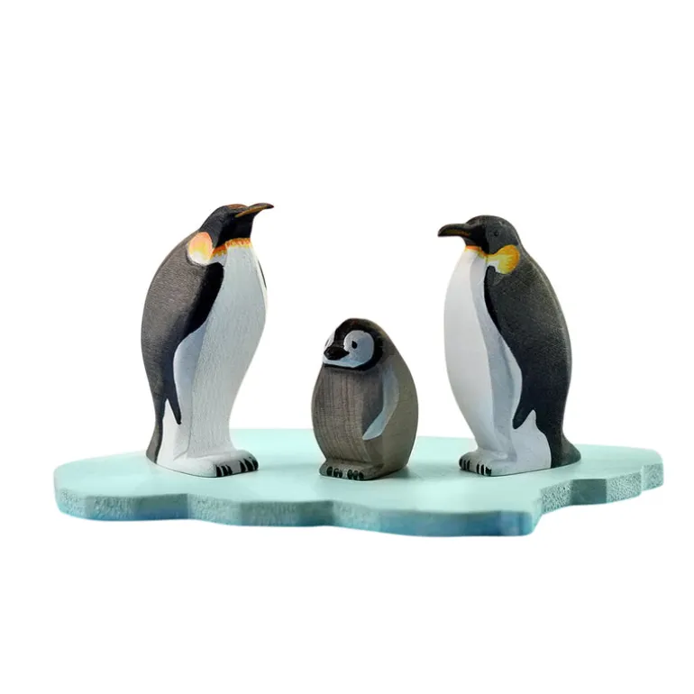 Wooden Penguin Chick