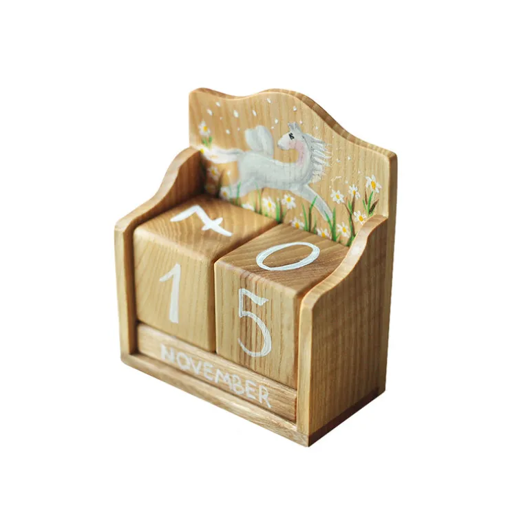 Wooden Perpetual Calendar