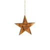 Wooden Personalised Christmas Ornament - Star