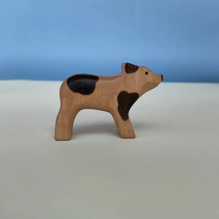 Wooden Piglet