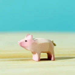 Wooden Piglet - Standing