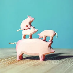 Wooden Piglet - Standing