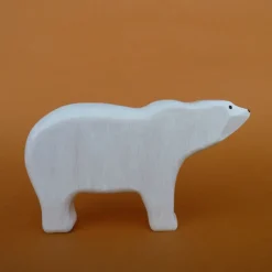Wooden Polar Bear