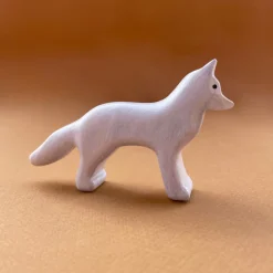 Wooden Polar Fox