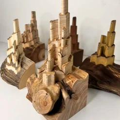 Wooden Pop Up Castle - Medium