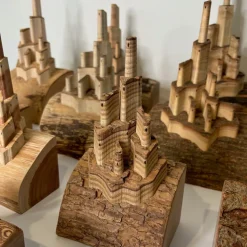 Wooden Pop Up Castle - Medium