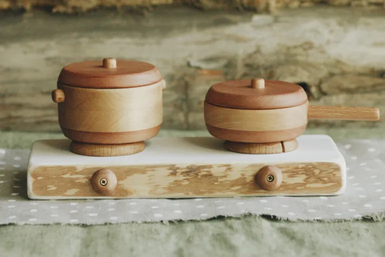Wooden Portable Cook Top