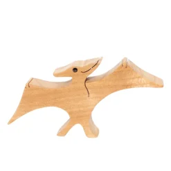 Wooden Pterodactyl Figure