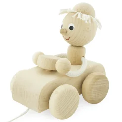 Wooden Pull Along Car - Pete