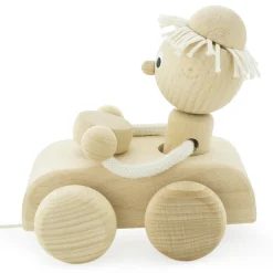 Wooden Pull Along Car - Pete