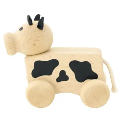 Wooden Pull Along Cow – Maisie
