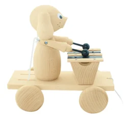 Wooden Pull Along Dog With Xylophone - Margot