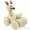 Wooden Pull Along Mouse - Albert