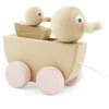 Wooden Pull Along Toy Duck With Duckling - Georgia