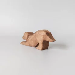 Wooden Puppy Playing