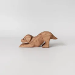 Wooden Puppy Playing