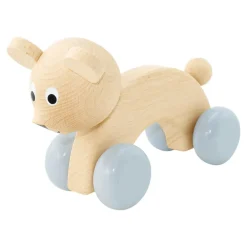 Wooden Push Along Bear - Morrisey