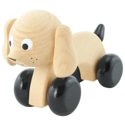 Wooden Push Along Dog - Ivy