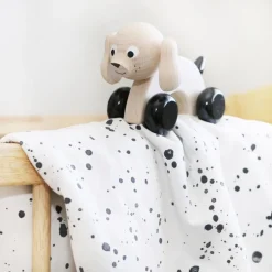 Wooden Push Along Dog - Ivy