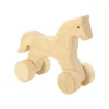 Wooden Push Along Horse - Abby