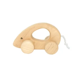 Wooden Push Along Mouse