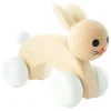 Wooden Push Along Rabbit - Cotton Tail