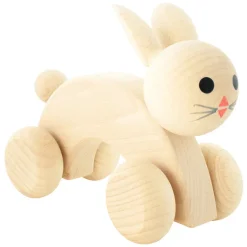 Wooden Push Along Rabbit - Ace