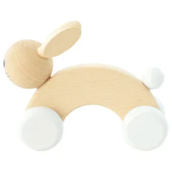 Wooden Push Along Rabbit - Cotton Tail