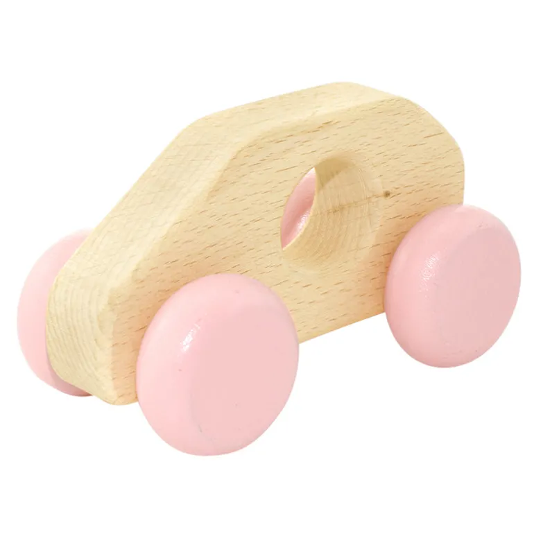Wooden Push Along Toy Car - Millie