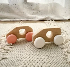 Wooden Push Along Toy Van - Sonny